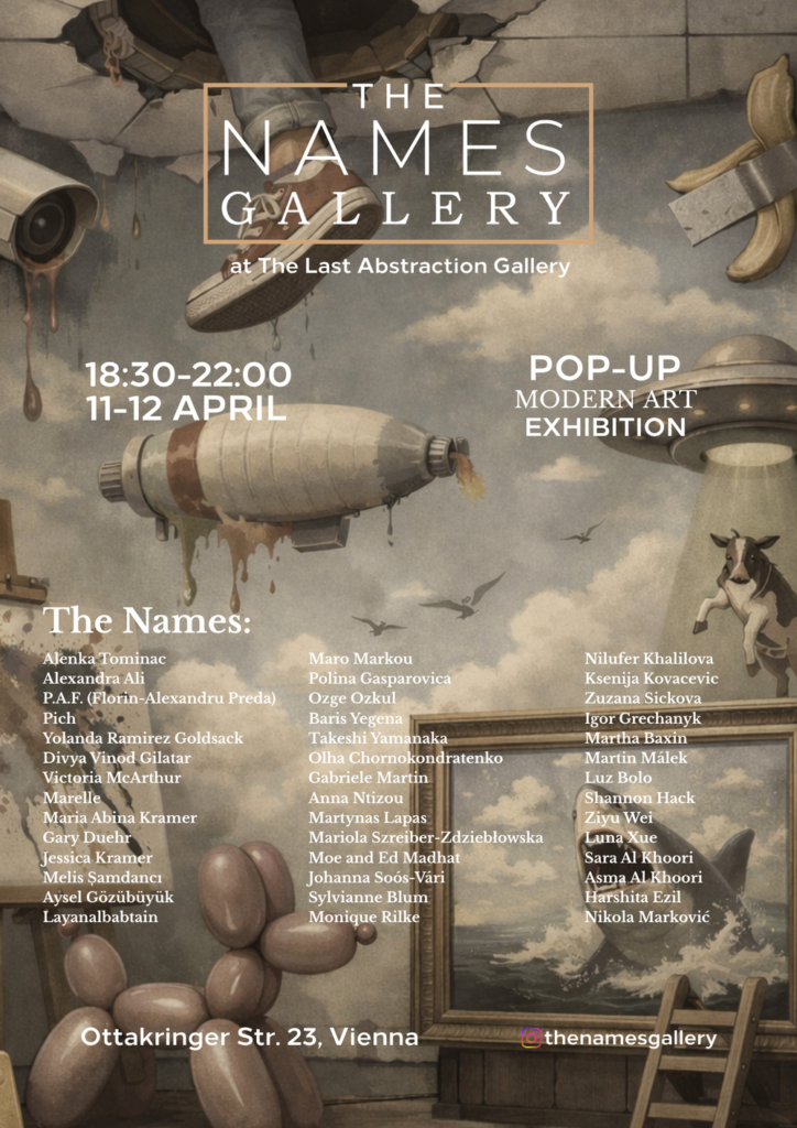 The Names Gallery in Vienna – April 11-12 – Visual Art Journal – Art ...